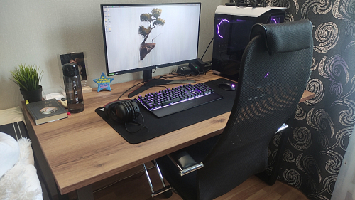 Деревянный стол Лота Лофт 140х80 дуб крафт табачный / черный матовый фото покупателя 197