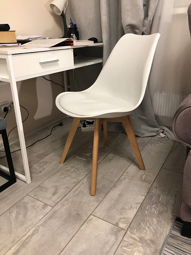 Деревянный стул Bonuss black / black фото покупателя 40