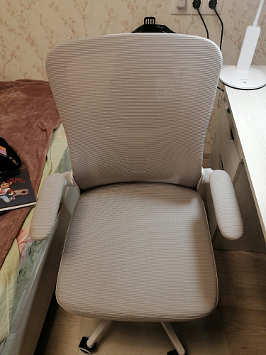 Компьютерное кресло Konfi light gray / white фото покупателя 154