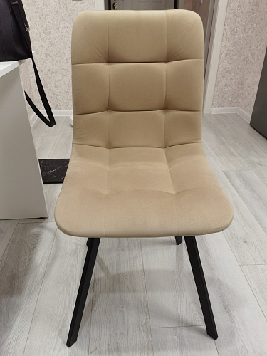 Стул на металлокаркасе Чилли бирюзовый / черный фото покупателя 243