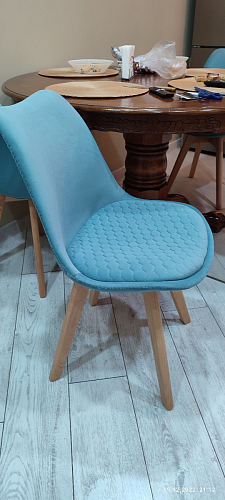 Деревянный стул Bonuss light gray / wood фото покупателя 64