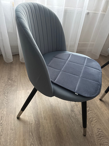 Стул на металлокаркасе Gabi gray / black фото покупателя 568