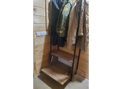 Готовая прихожая Лира дуб галифакс / черный матовый фото покупателя 2