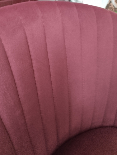 Стул на металлокаркасе Gabi-1 wine red / black фото покупателя 529