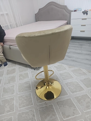 Барный стул Porch beige / chrome фото покупателя 22