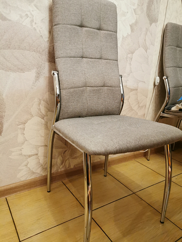 Стул на металлокаркасе Farini dark blue фото покупателя 4