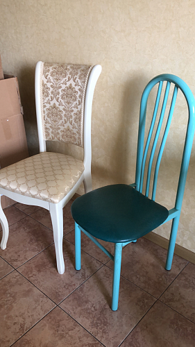 Деревянный стул Фабиано 304 камелия / ромб 01 фото покупателя 11