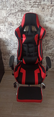 Компьютерное кресло Kano 1 red / black фото покупателя 130