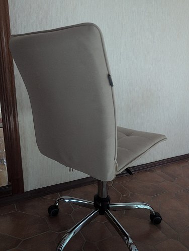 Компьютерное кресло One флок серый 29 фото покупателя 5