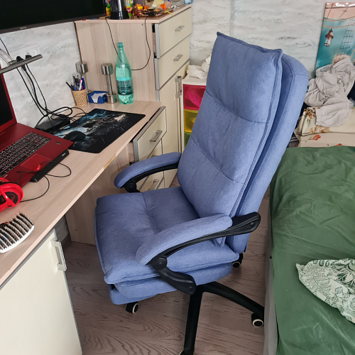 Компьютерное кресло Rapid голубое фото покупателя 198