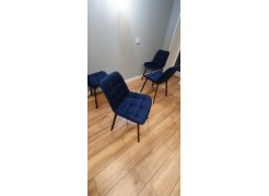 Стул на металлокаркасе Челси белый / латте фото покупателя 202