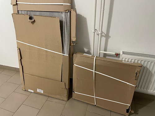 Стол Лота Лофт 140 25 мм черный матовый / дуб вотан фото покупателя 962