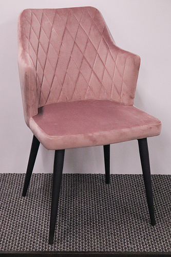 Стул на металлокаркасе Velen dark blue из шоурума 5