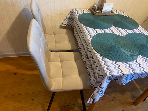 Стул на металлокаркасе Чилли бирюзовый / черный фото покупателя 1179