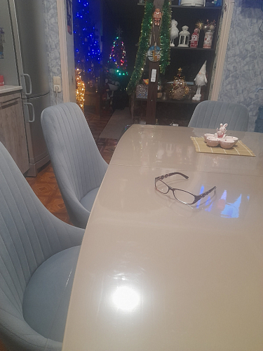 Стул на металлокаркасе Kora gray / black фото покупателя 431