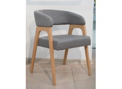 Кресло Baxter blue / темный орех из шоурума 1