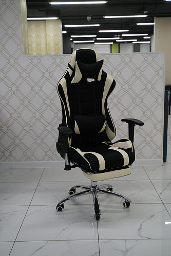 Компьютерное кресло Kano 1 cream / black из шоурума 1