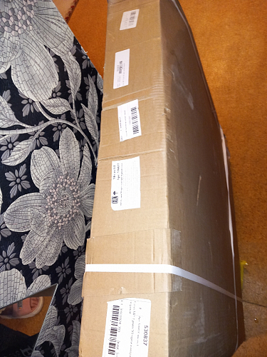 Стол Тулип 80х73 мрамор черный / белый фото покупателя 108