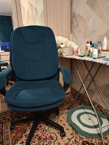 Компьютерное кресло Comfort Lux/Комфорт Люкс черный фото покупателя 84