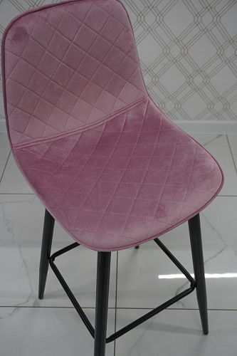 Барный стул Capri light gray / black из шоурума 1