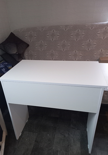 Стол письменный Kiwi белый - Уцененный экземпляр фото покупателя 73