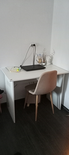 Стул на металлокаркасе Lilu 05 gray / white фото покупателя 8