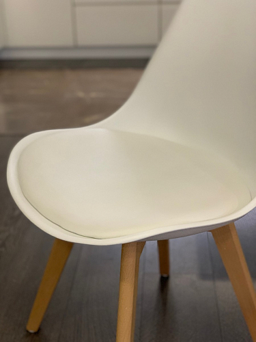 Деревянный стул Bonuss темно-серый / черное сидение / черный фото покупателя 87