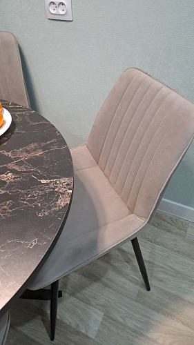 Комплект стульев Седа К 4 шт латте / черный фото покупателя 277