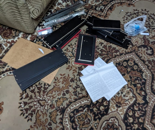 Тумба Ханна черная / красная - Уцененный экземпляр фото покупателя 104