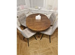 Стул на металлокаркасе Чилли горчичный / белый фото покупателя 535