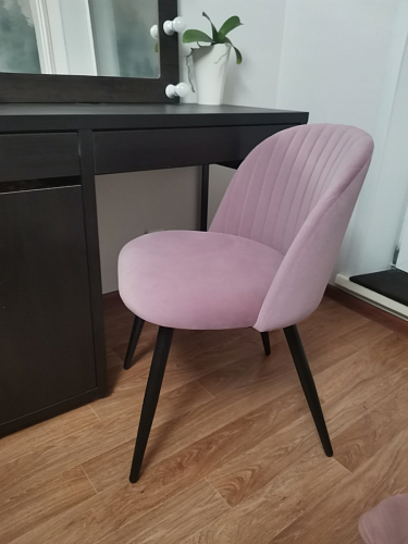 Стул Gabi 1 розовый фото покупателя 189