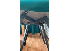 Стул на металлокаркасе Чилли светло-серый / черный фото покупателя 154