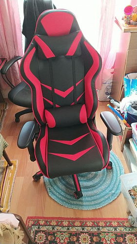 Компьютерное кресло Racer черное / красное фото покупателя 112