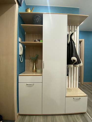 Готовая прихожая Пети дуб сонома / белый фото покупателя 87