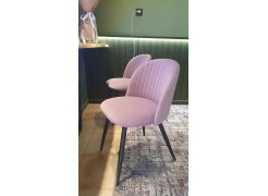 Стул на металлокаркасе Gabi 1 light purple / black фото покупателя 764