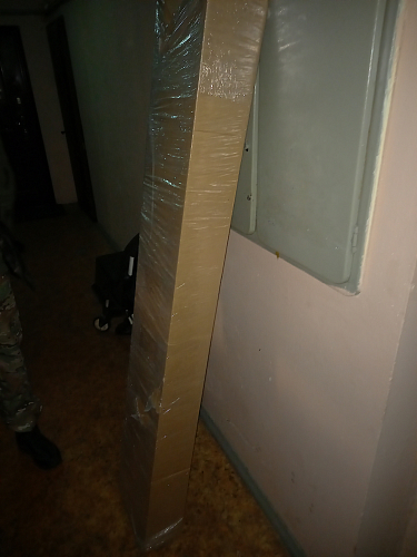 Стеллаж 2 дуб млечный раздвинутый фото покупателя 1