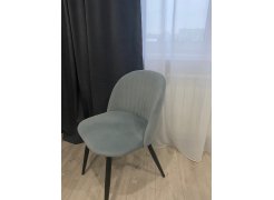 Стул на металлокаркасе Gabi 1 gray / black фото покупателя 391