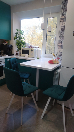 Стул на металлокаркасе Чилли К кирпичный / черный фото покупателя 426