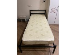 Односпальная кровать Фади 80х200 черная фото покупателя 974