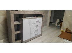 Комод Mирандa atelier / белый глянец фото покупателя 17