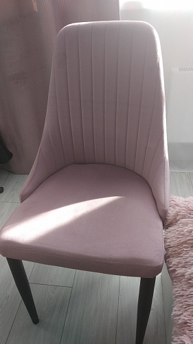 Стул на металлокаркасе Kora gray / black фото покупателя 441