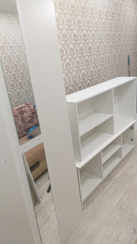 Готовая гостиная Бертелена дуб крафт серый / серый графит фото покупателя 63