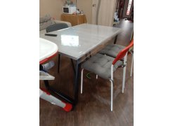 Стол Лота Лофт 120 25 мм сабия / черный матовый фото покупателя 557