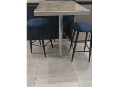 Полубарный стул Гангток катания айвори / черный матовый фото покупателя 6