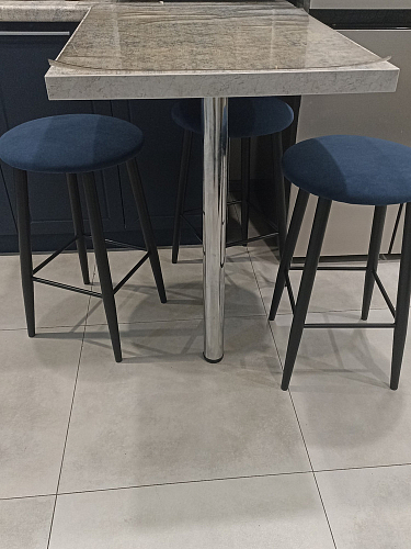 Полубарный стул Гангток катания блэк / черный матовый фото покупателя 6