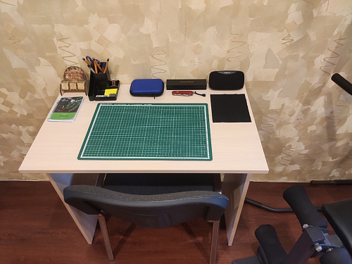 Стол письменный Kiwi белый - Уцененный экземпляр фото покупателя 16