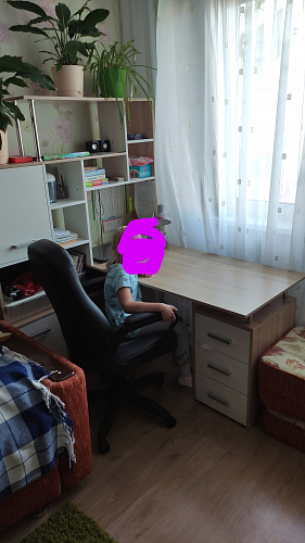 Компьютерный стол КС15 правый дуб сонома фото покупателя 21