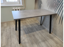 Стол Тринити Лофт 120 32 мм бетон / черный матовый фото покупателя 46