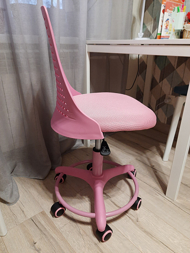 Компьютерное кресло Kiddy/Кидди бирюзовое ткань (сетка) фото покупателя 19