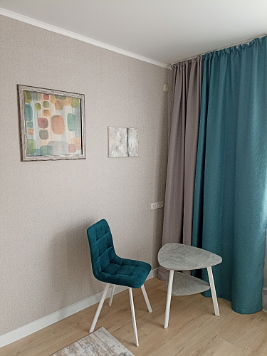 Стул на металлокаркасе Чилли К светло-серый велюр / черный каркас фото покупателя 1087